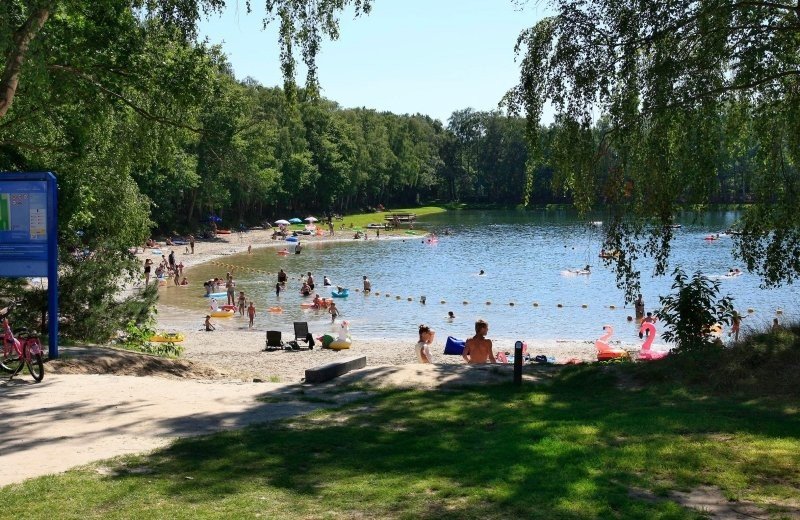 Recreatieplas vledders